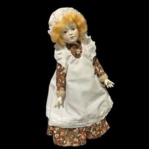 Vintage Royal Doulton Wednesday's Child Doll, Peggy Nisbet Doll, Nisbet London